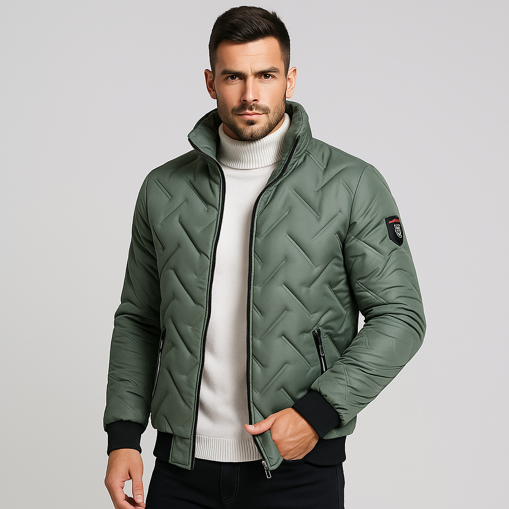 Dutty | Chaqueta acolchada de hombre con cremallera