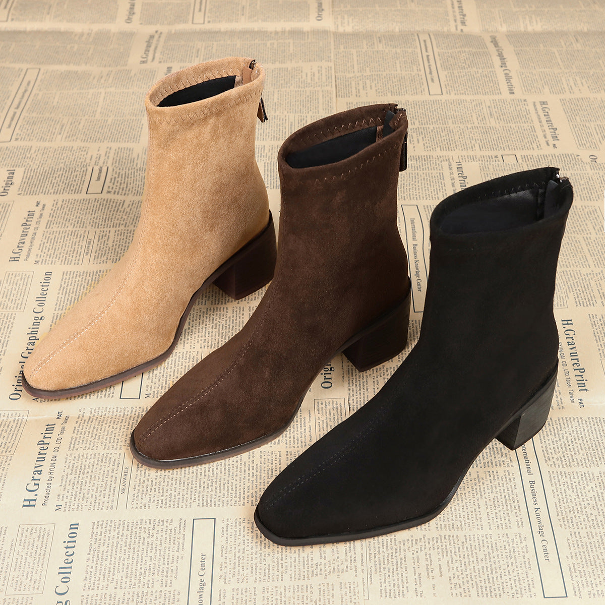 Giuliana | Elegante bota de ante