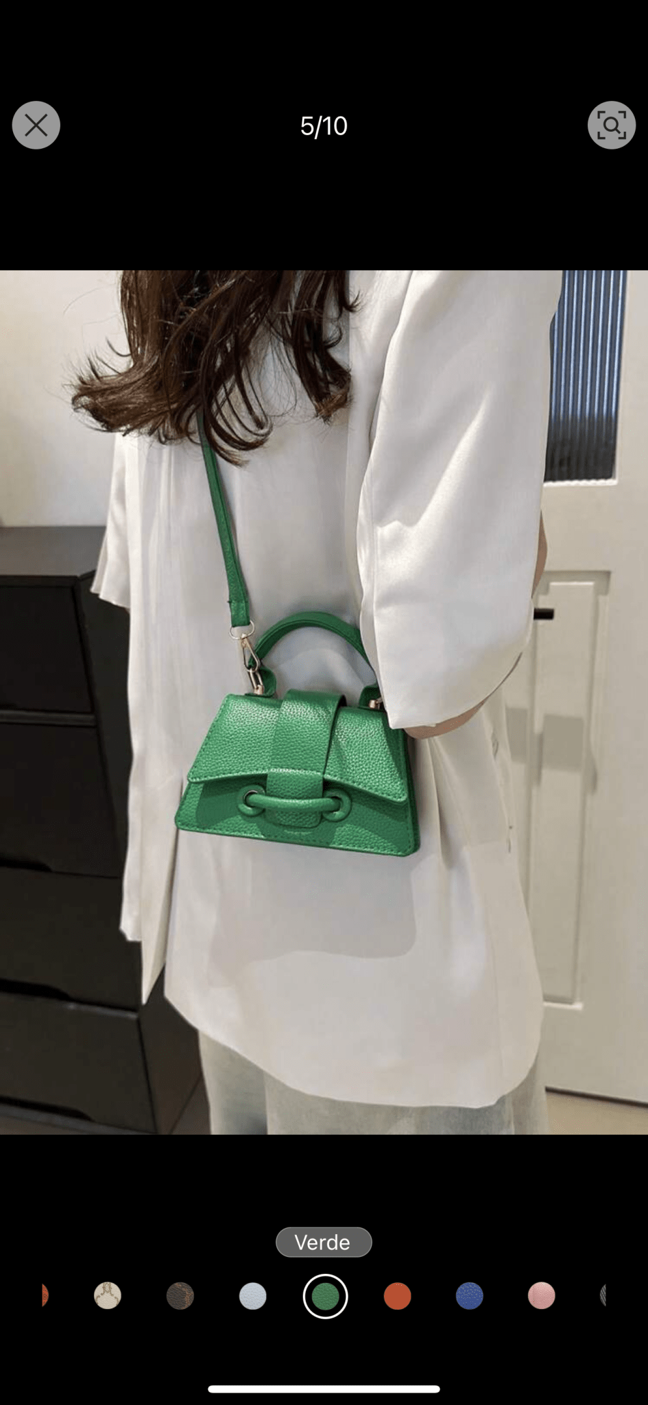 Kelly Green | Bolso tipo Kelly verde