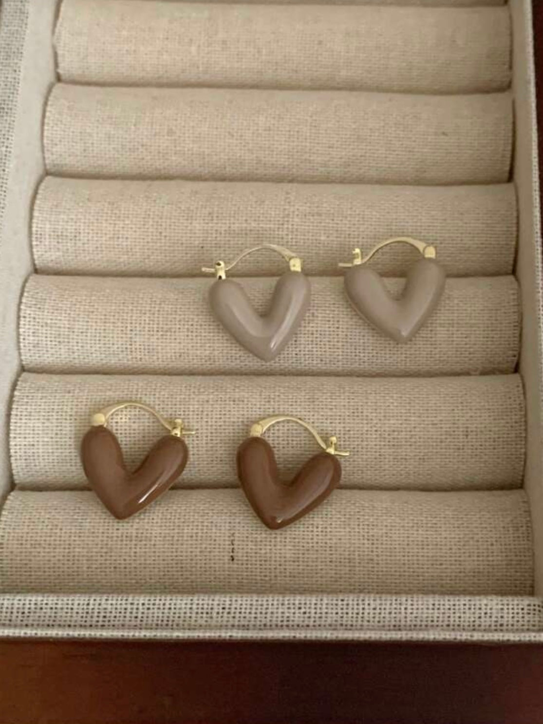 Cuoricini | Pendientes con forma de corazón