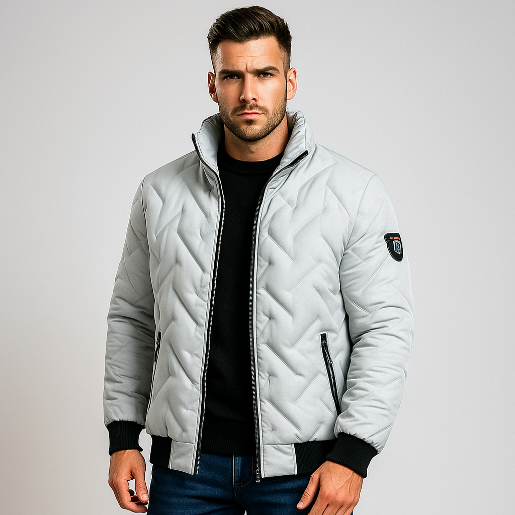 Dutty | Chaqueta acolchada de hombre con cremallera