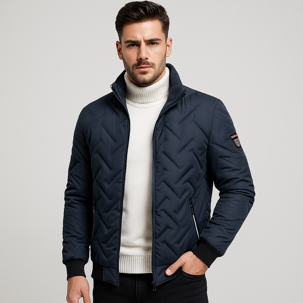 Dutty | Chaqueta acolchada de hombre con cremallera