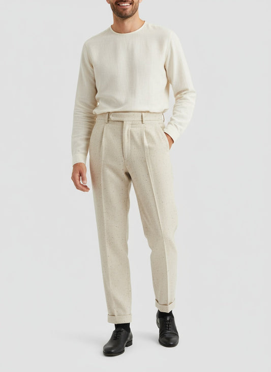 Álvaro | Pantalón con dobladillo