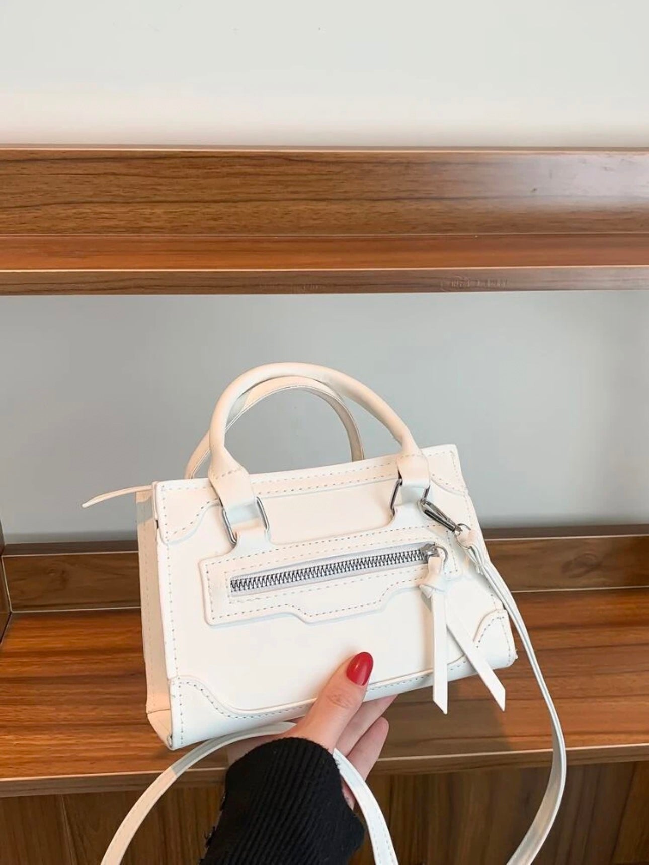 Beverly White | Bolso blanco