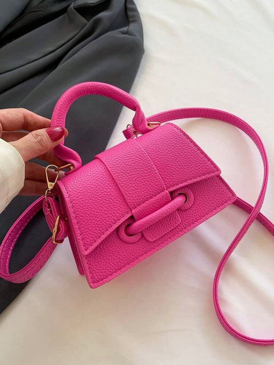 Kelly Pink | Bolso tipo Kelly rosa