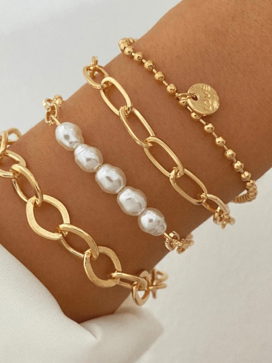 Love Oro | Pulsera dorada