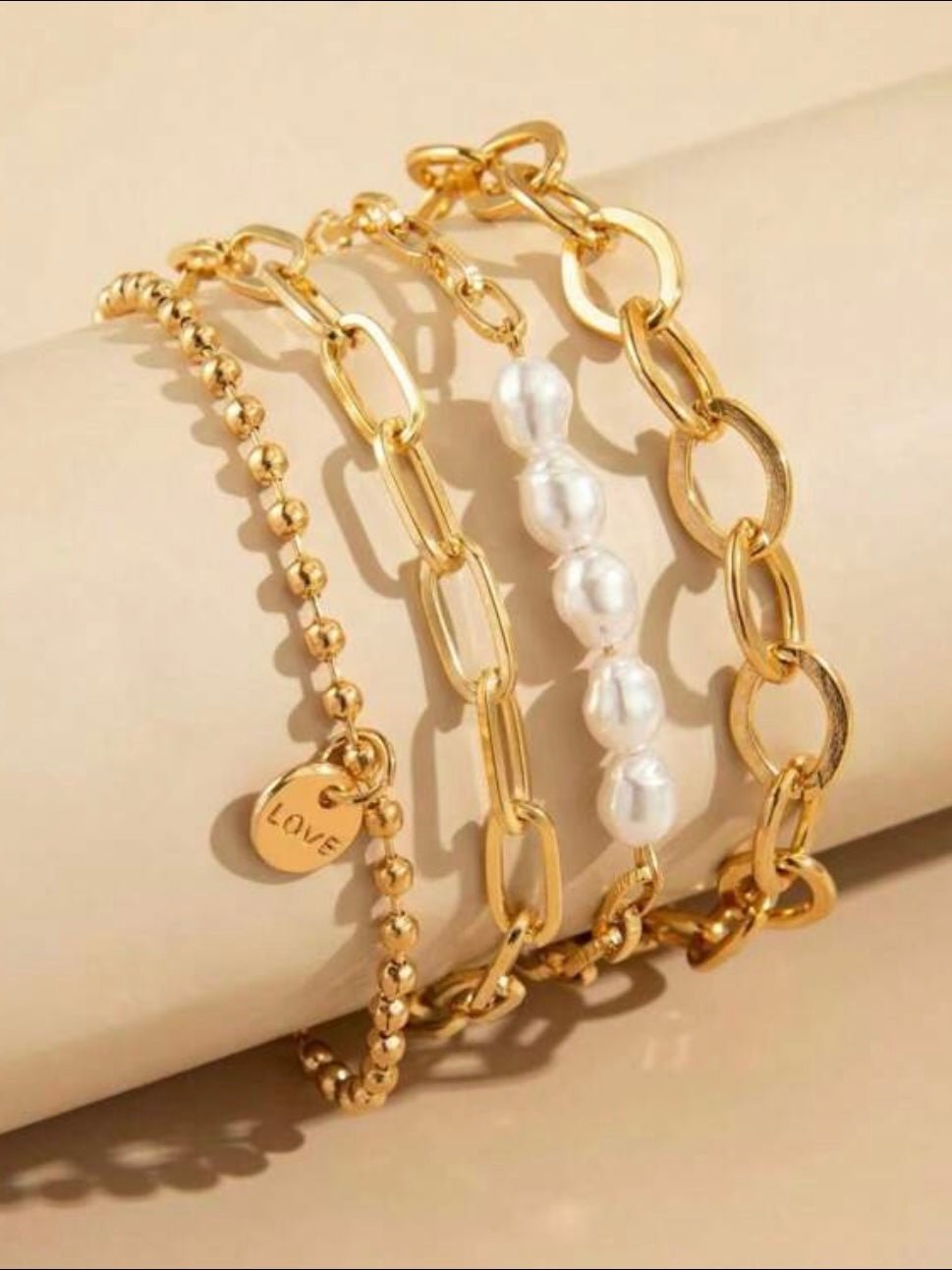 Love Oro | Pulsera dorada