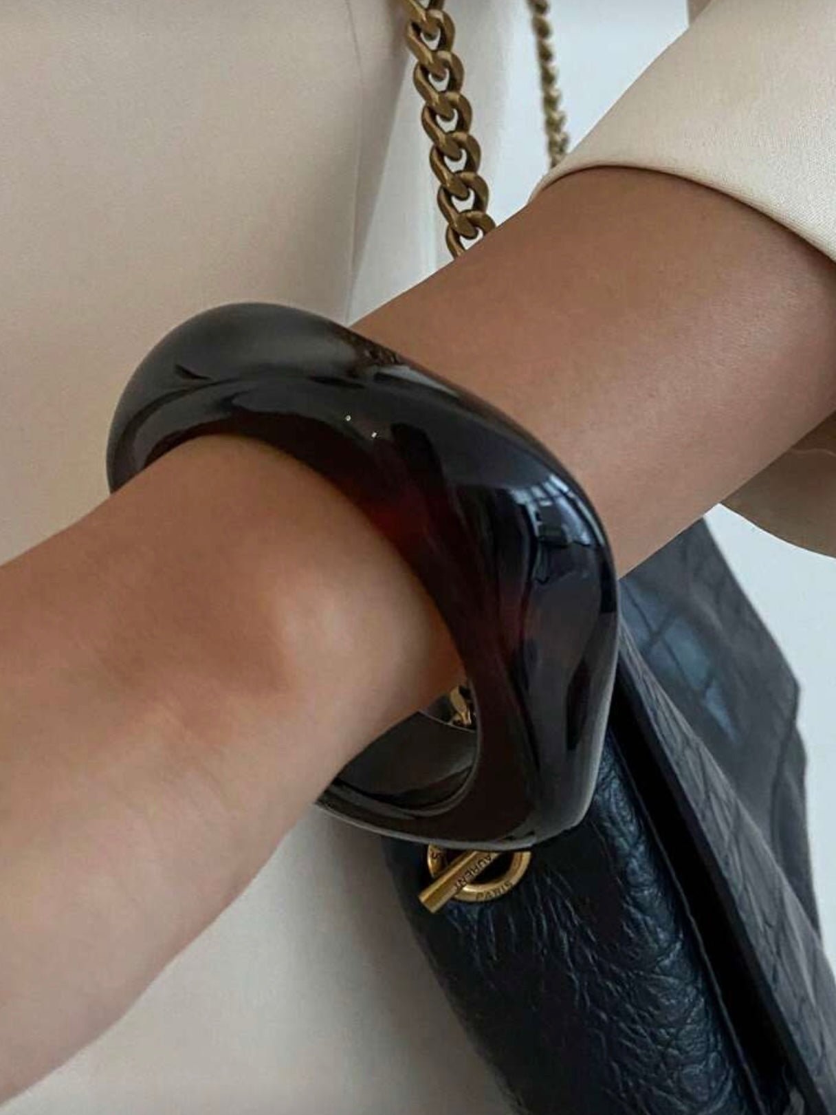 Soleil | Pulsera con detalles dorados